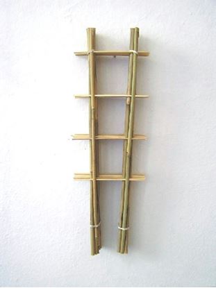 Obrázok z Rebrík bambusový 45 cm - BALENIE 10ks