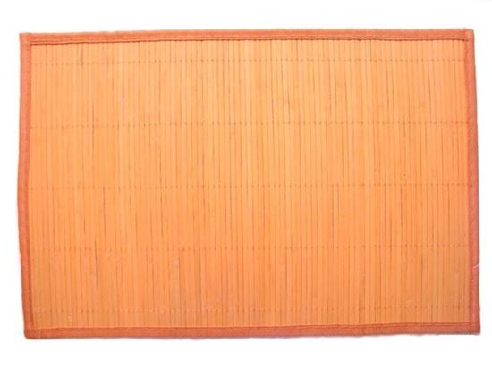Obrázek z Bambusové prostírání 30x45cm - oranžová 