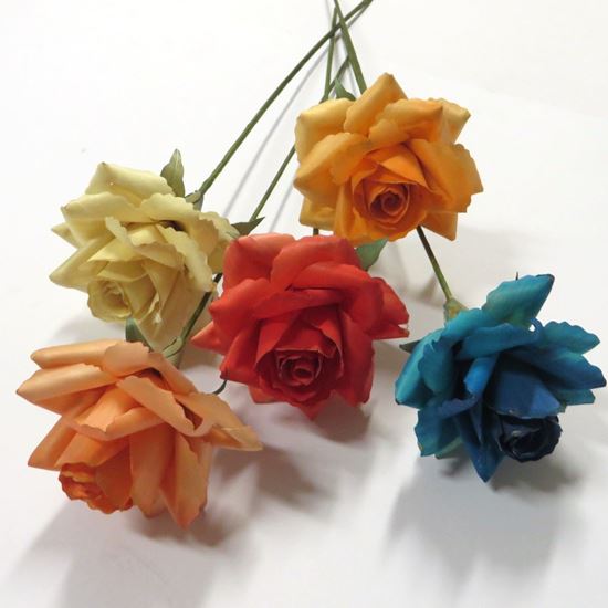 Obrázok z Deco ruža - farebná (2ks)
