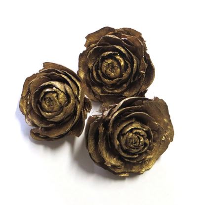 Obrázok z Cedar rose - zlatá, stieborná (25ks)