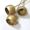 Obrázok z Bell cup mini na stonke - zlatý, strieborný (10ks)