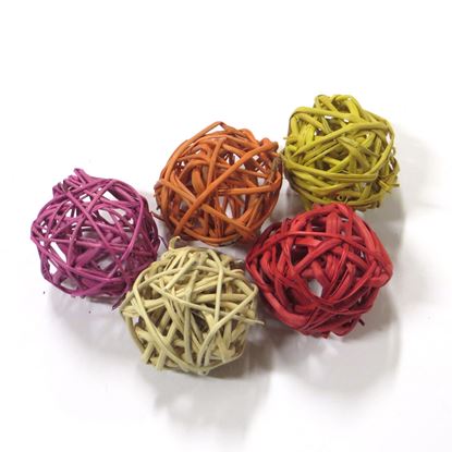 Obrázek Lata ball 4cm - barevný (20ks)